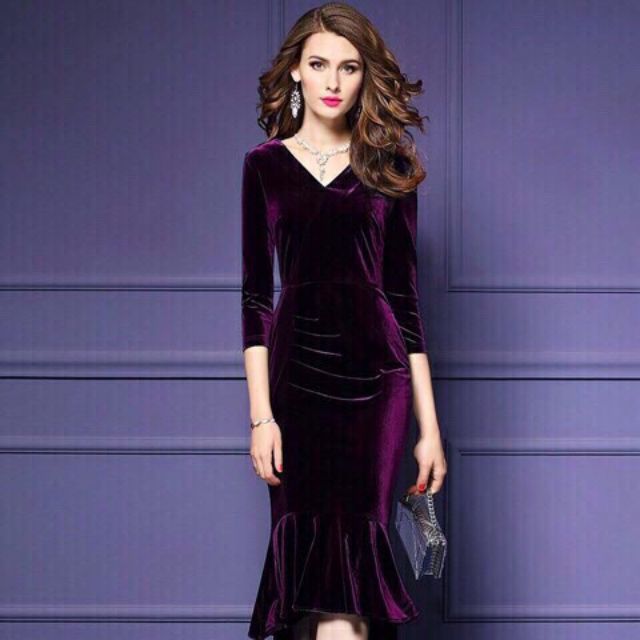 Top 13 Mẫu Váy Nhung Đẹp, Gợi Cảm Nhất Bạn Nên Có