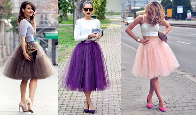 10+ Cách Phối Áo Với Váy Tulle Siêu Đáng Yêu, Cute, Cá Tính